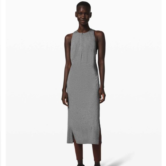 Lululemon Lahar Dress Medium Grey Size Small - Picture 1 of 14